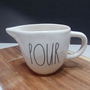 POUR Pitcher Rae Dunn gravy boat Artisan Collection By Magenta